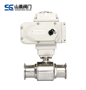 电动卫生级快装球阀